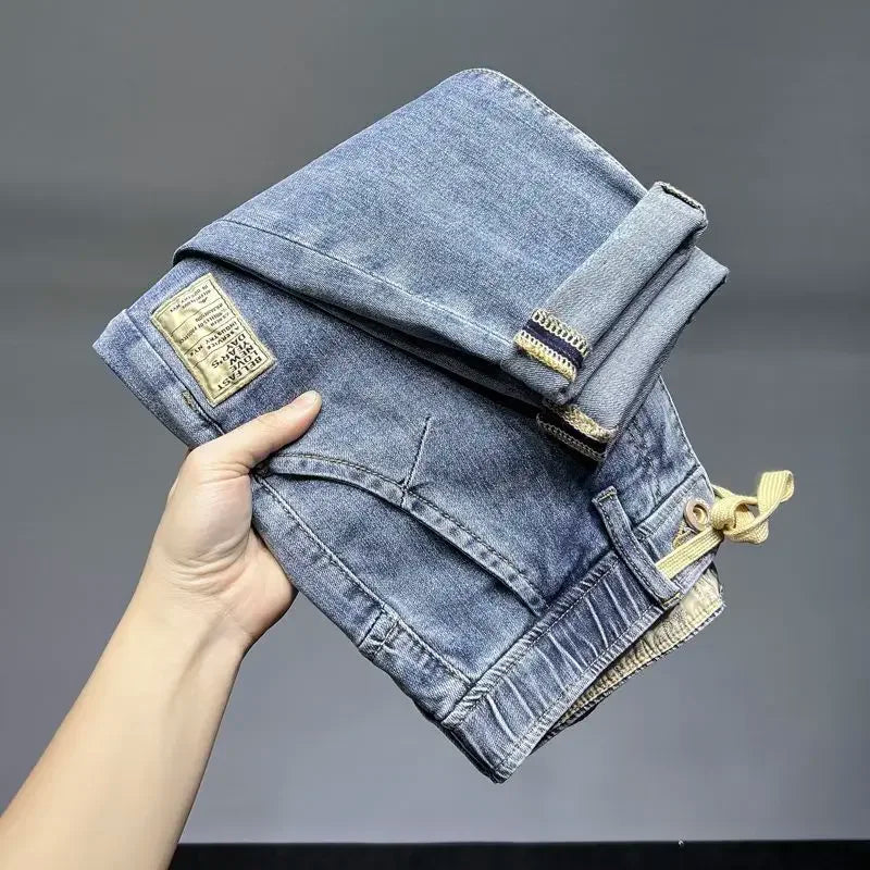 Jean Cargo Korean Tapered Baggy Washed