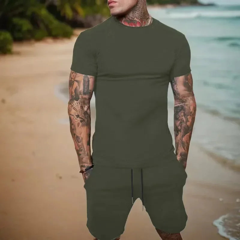 Ensemble T-Shirt Short Sport Outdoor