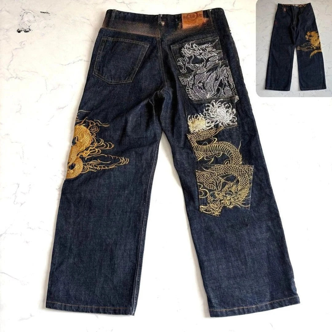 Jean Selvedge Indigo Naturel Retro Y2K