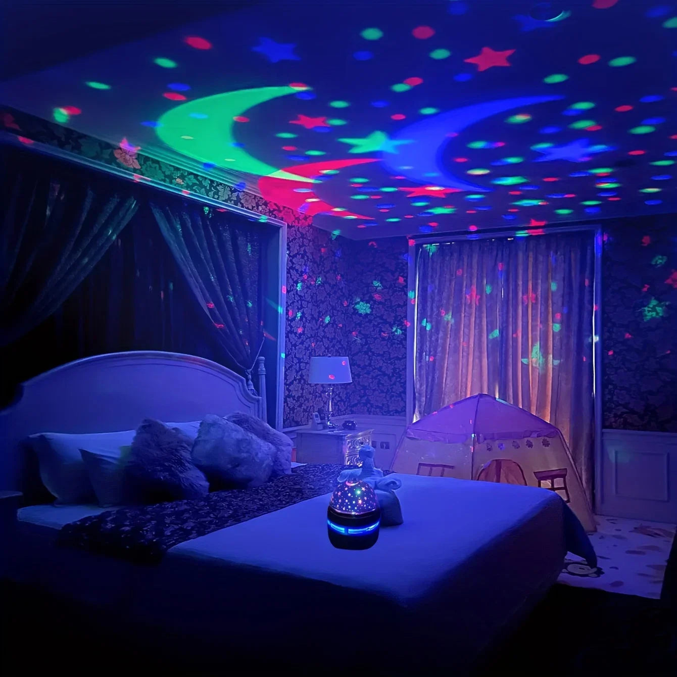 Veilleuse LED Ciel Étoilé USB Déco Chambre