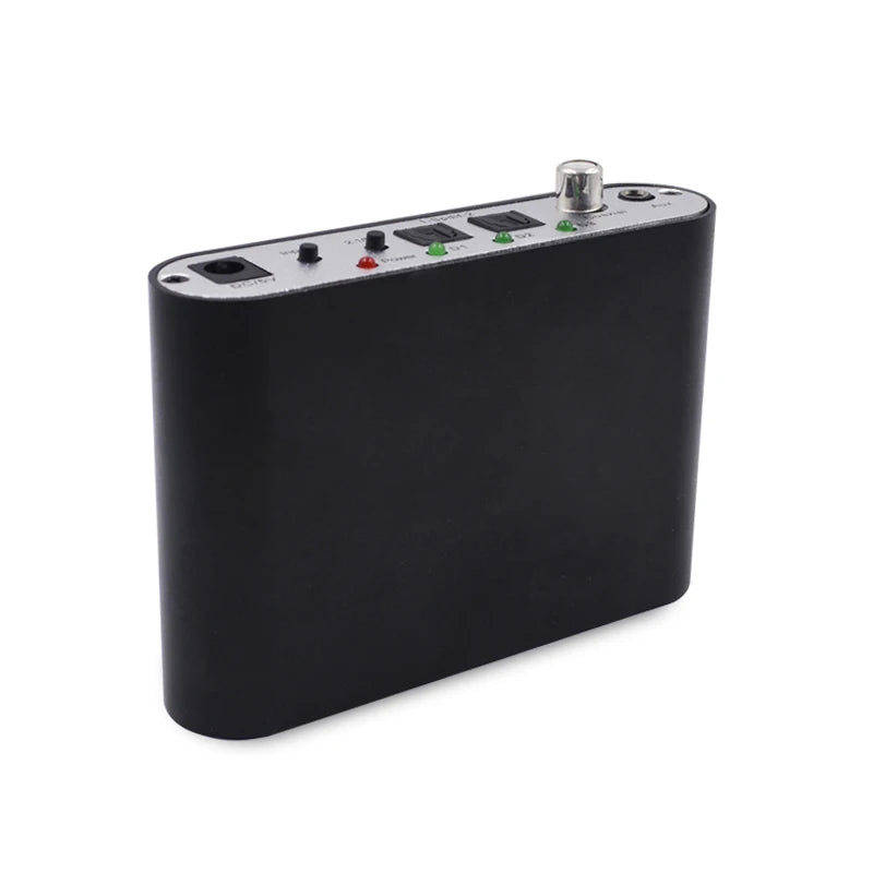 5.1 Audio Decoder Digital Sound DTS/AC3/PCM Optical to Stereo Surround Digital to Analog Converter HD 2 SPDIF 3.5 AUX Coaxial