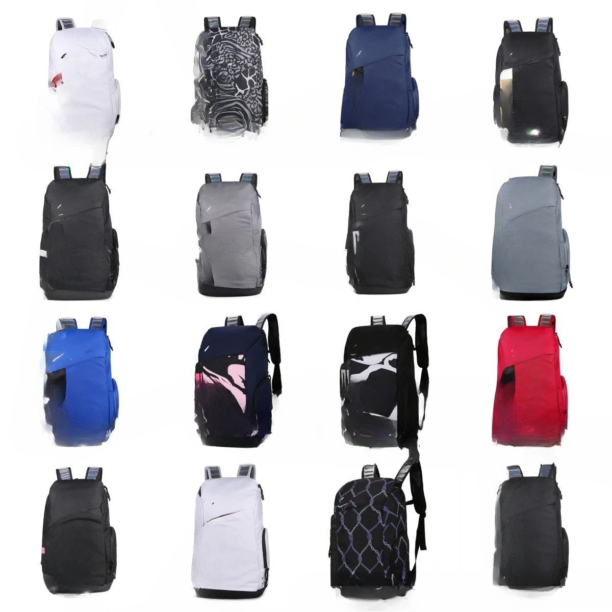 Leisure Sports Large Capacity Basketball Bag Air Cushion Shoulder Strap Elite Student Backpacking Travel Fitness Outdoor