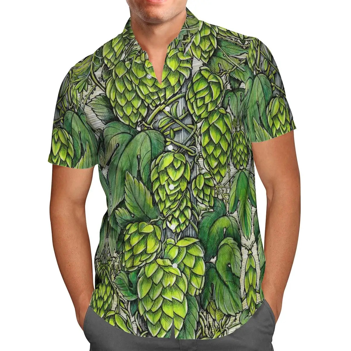 T-Shirt Hawaiian 3D Vaisseau Spatial