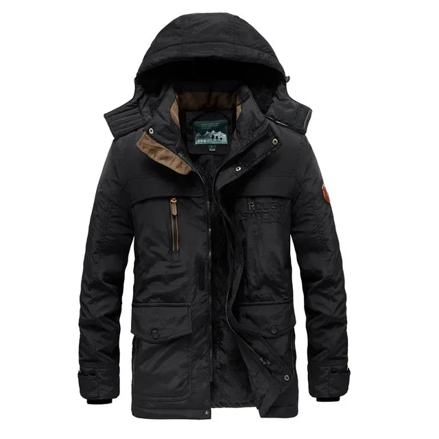 Parka Militaire Coupe-Vent Multi-Poches