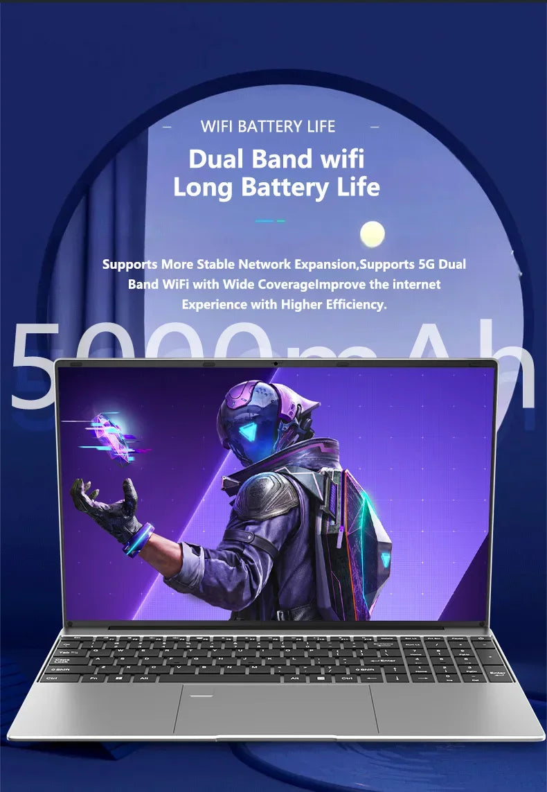 I9 Laptop 15.6" Laptop Intel Core i9 9900 32GB DDR4 512GB 2TB SSD 1920*1080 HD Windows 11 Gaming Computer PC Ultra Slim Notebook