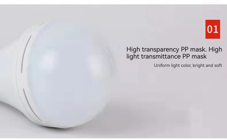 7W 9W 12W 15W LED Emergency Light Bulb Rechargeable Energy Saving Lamp for Home Power Outage Backup Portable Handheld Light