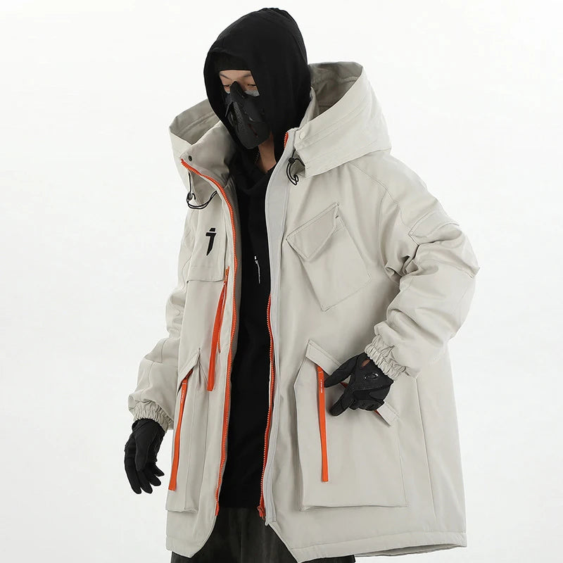 Parka BYBB Tactique Multi-Poches Mixte