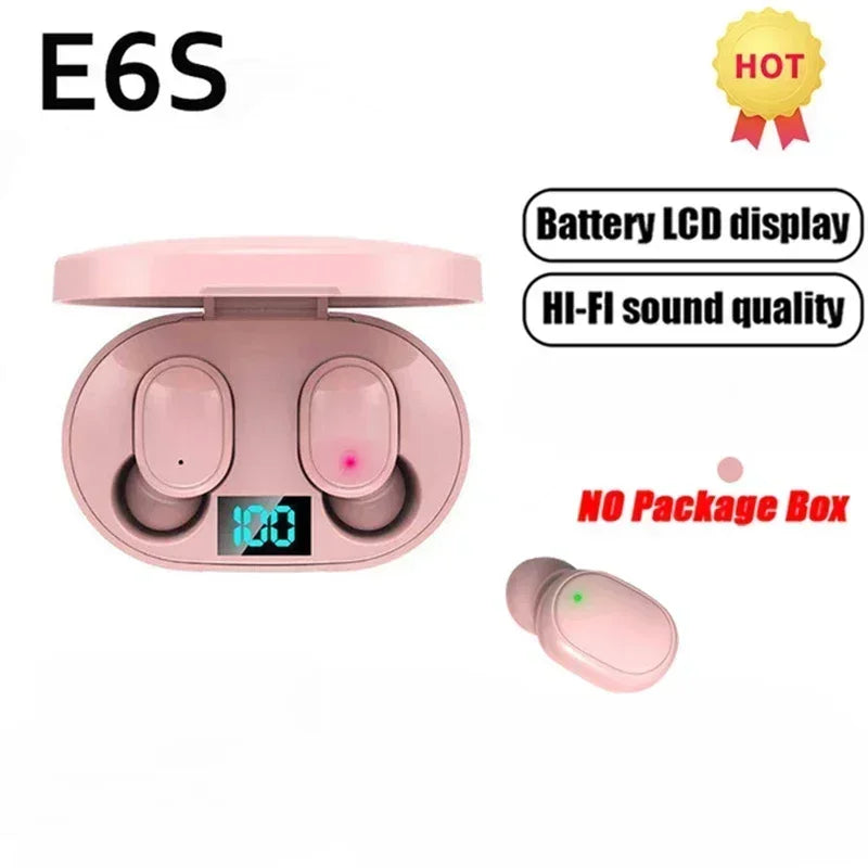 Écouteurs Bluetooth TWS E6S Anti-Bruit