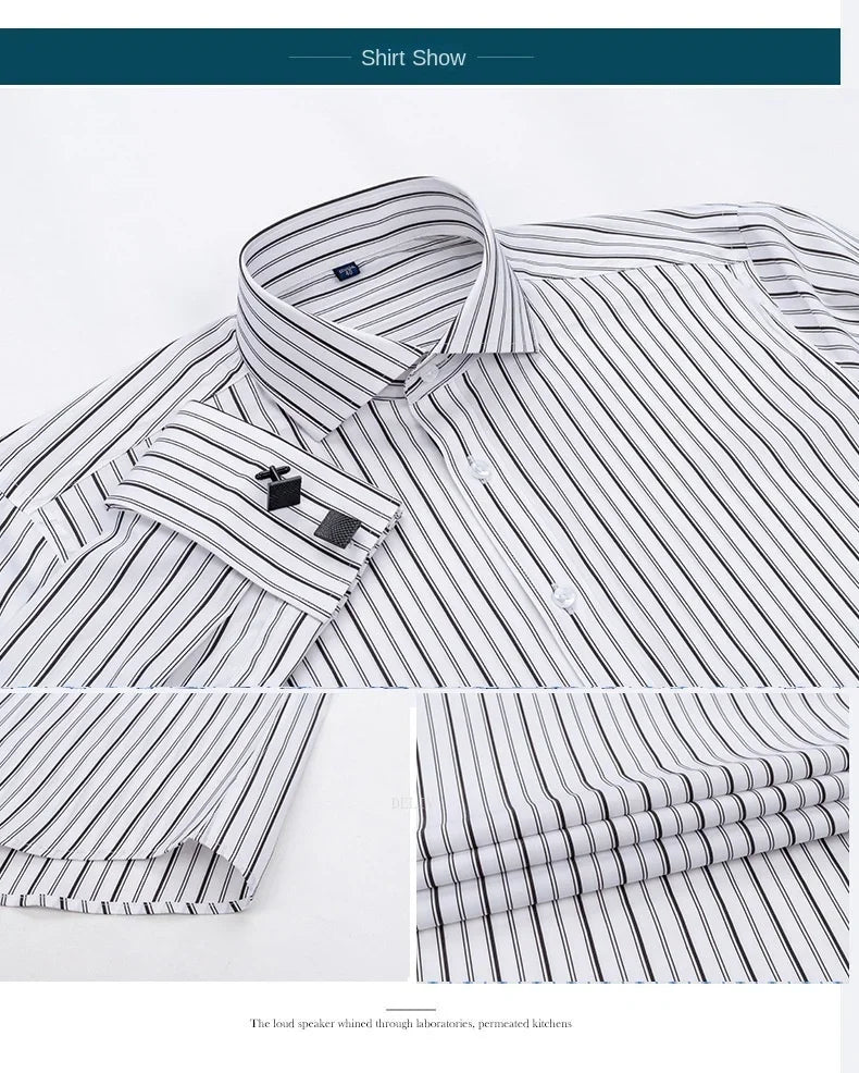 Chemise ML Slim Windsor Cufflinks Rayee
