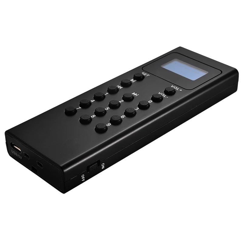 Audio Guide System For Museum Exhibition Tourism Scenic Spot Travel Agency Audio Guide MP3 Player Set 16GB Device 43 Languages