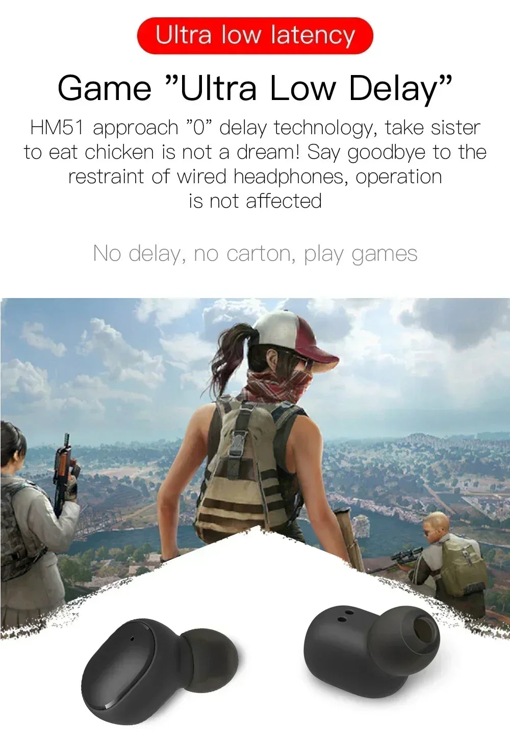 Écouteurs Bluetooth TWS E6S Anti-Bruit