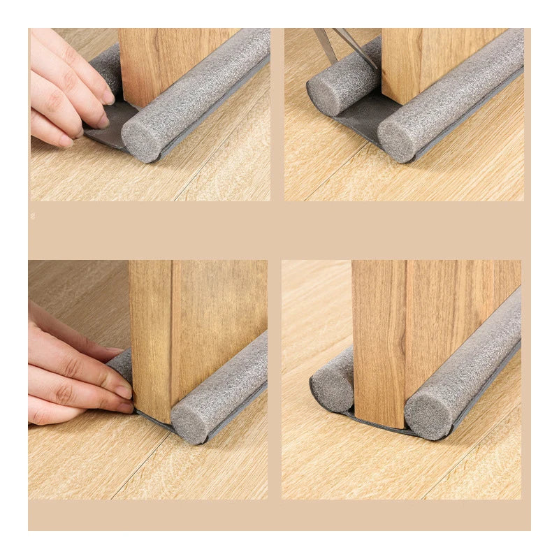 Joint de Porte Bas Flexible Anti-Poussière