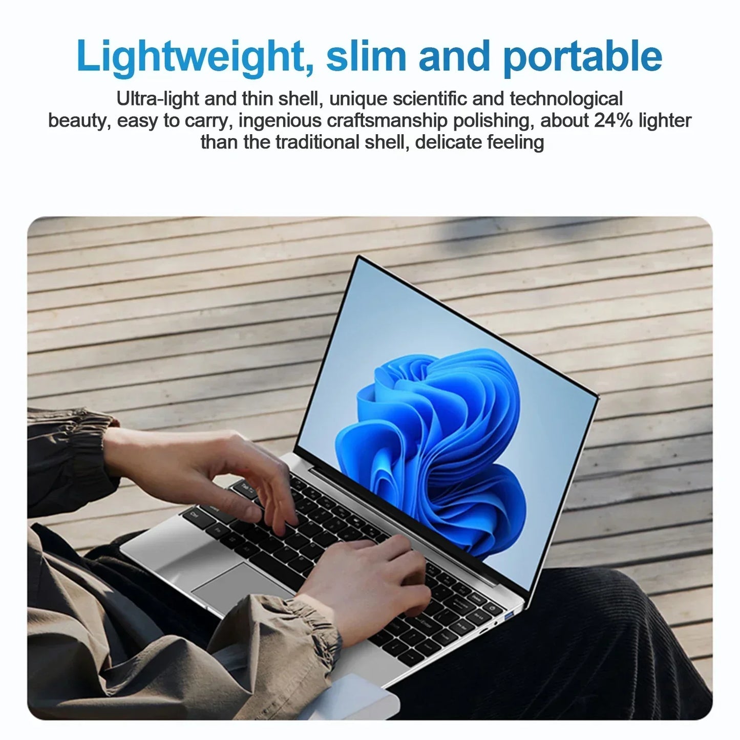 PC Portable 14.1 Windows 11 Intel A3950 12Go