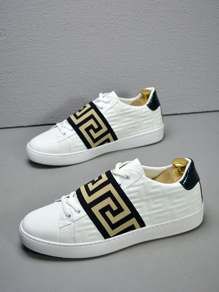 skateboard stylish shoes for man sneakers comfortable luxury man casual shoes flats trainers black white scarpe eleganti uomo