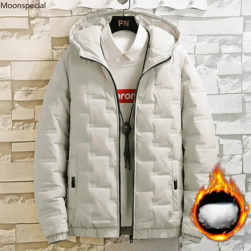 Parka Coton Outdoor Capuche Homme Hiver