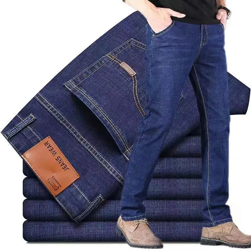 Jean Homme Coupe Droite Grande Taille
