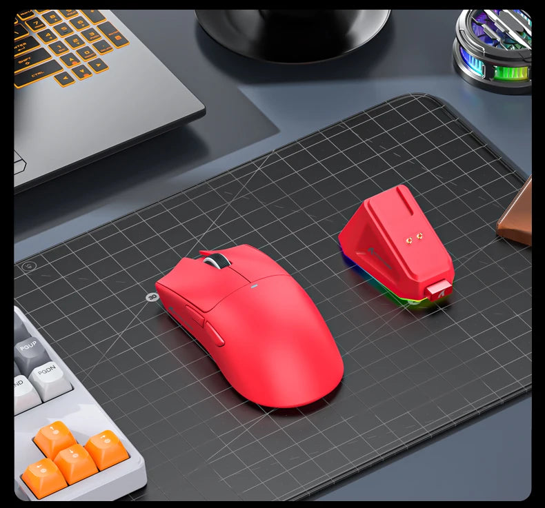 Souris Gaming Attack Shark X11 - Station de Charge RGB