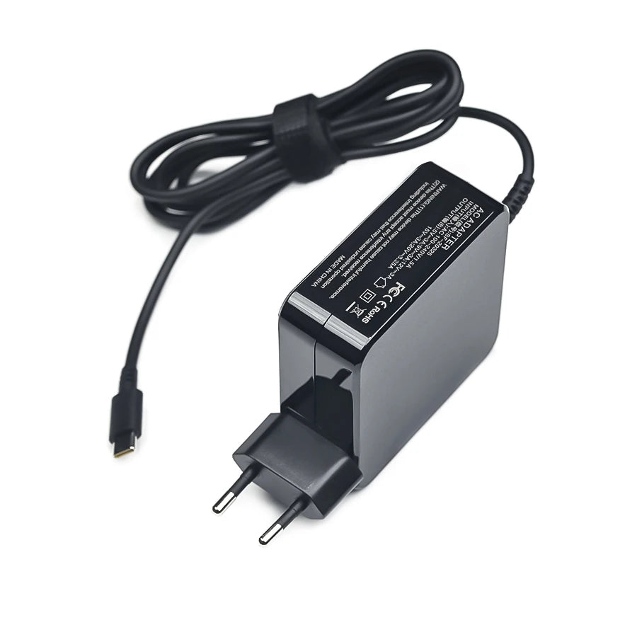 20V 3.25A 65W USB-C AC Adapter Laptop Charger For Asus ZenBook 14 UX425JA UX435EA UX435EG UM425IA UX393JA Type-C Notebook