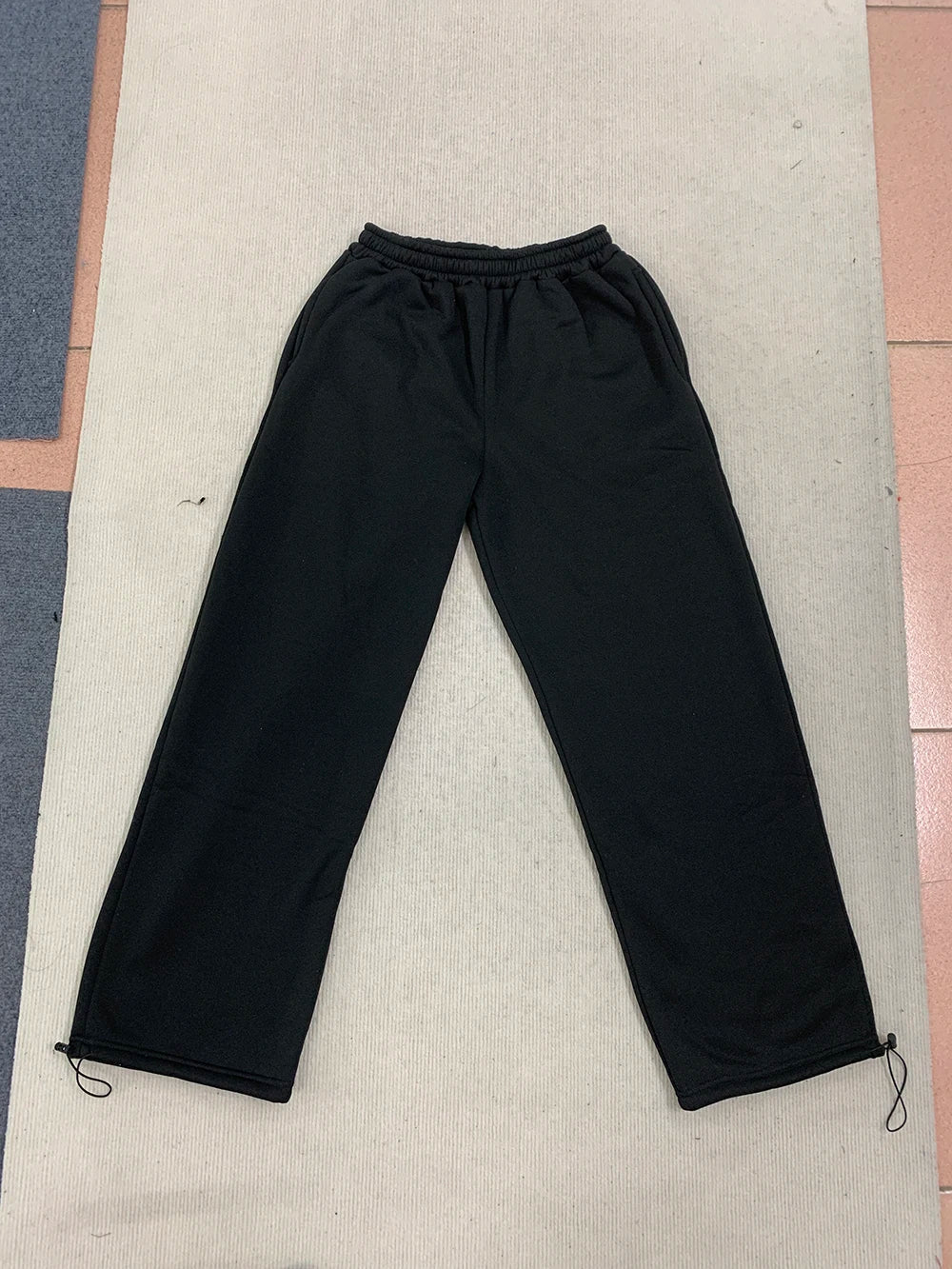 Pantalon Streetwear Brodé Couple Automne