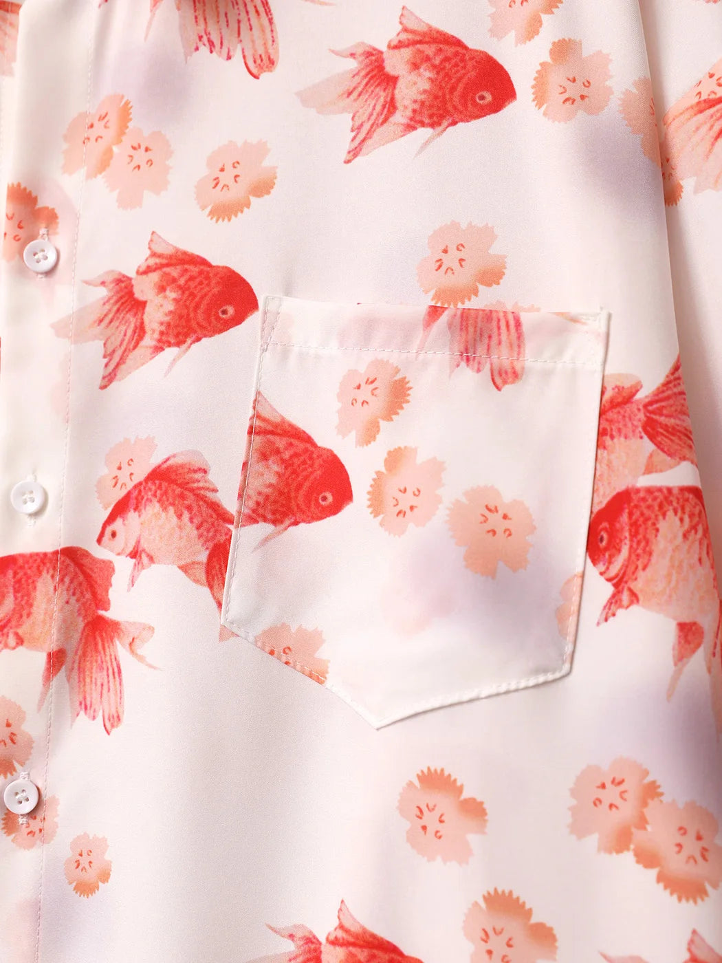 Chemise MC Poisson Dore Hawaiian Loose
