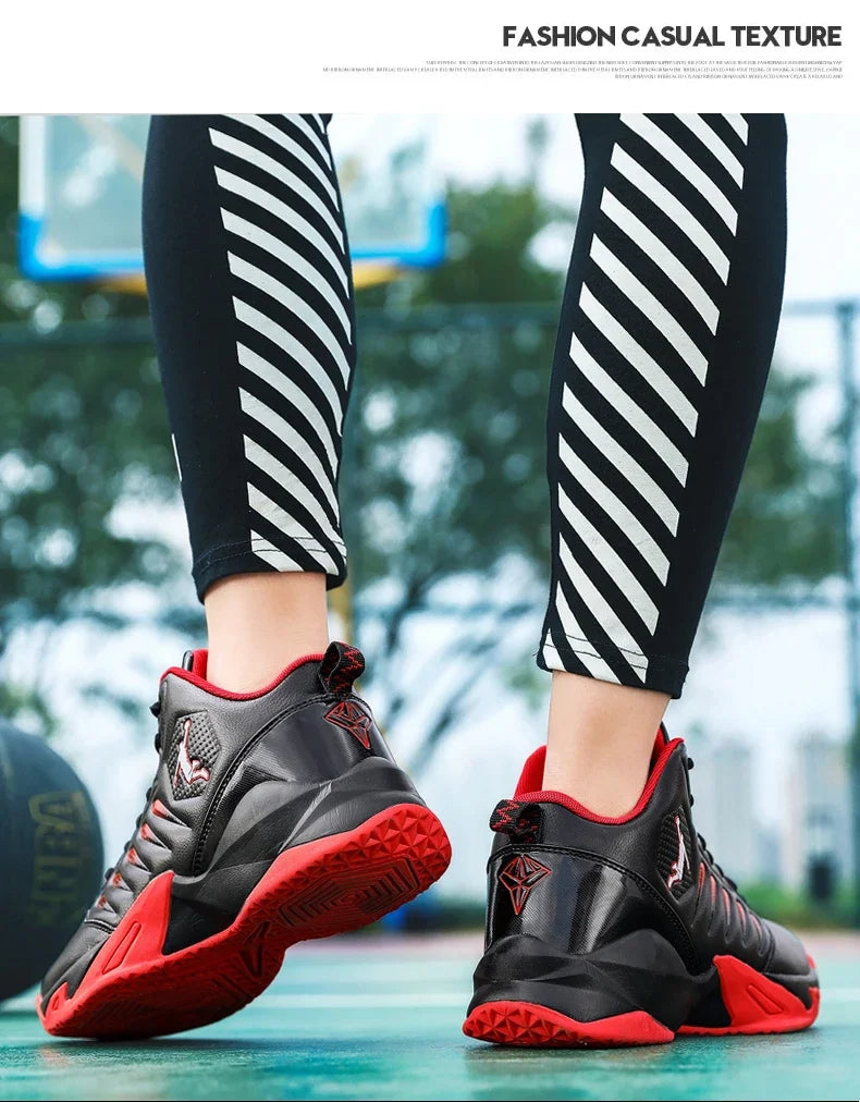 Basket Basketball Cuir Léger Waterproof
