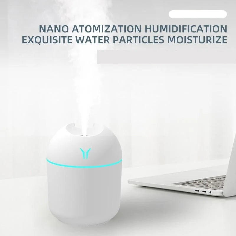 Humidificateur USB 250ml Diffuseur LED