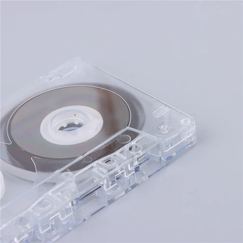 A06F-10X Blank Audio Cassettes. Recordable Clear Audio Cassettes Video Tape For Voice Music Recording