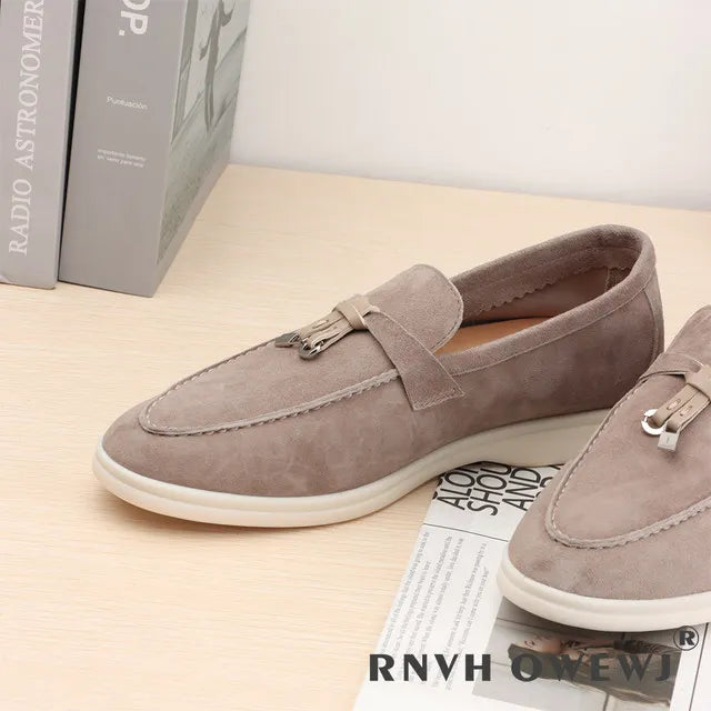 Femme chaussures aucun adulte autres femmes couture en caoutchouc appartements mocassins réel