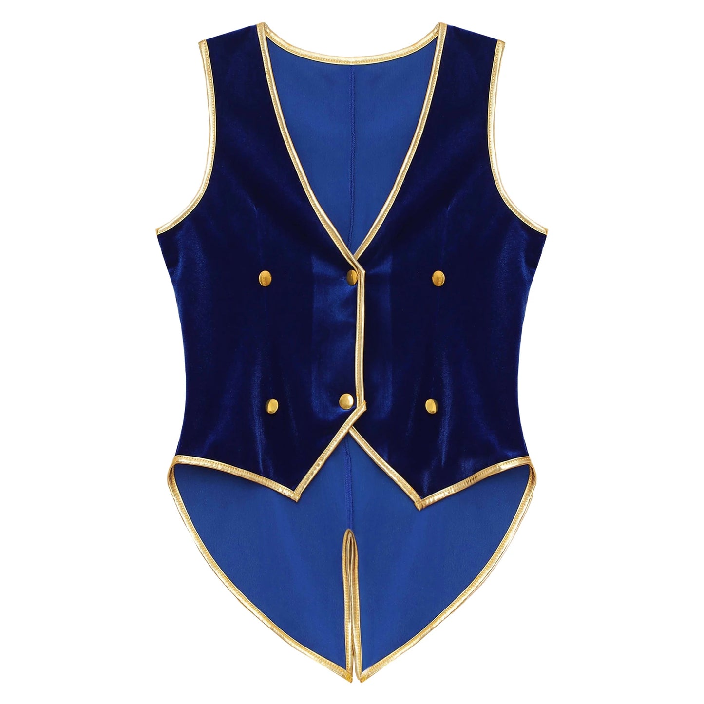 Velvet Vest Children Gentleman Tuxedo Vintage Victorian Steampunk Jacket Tailcoat Theme Party Medieval Costume Fancy Dress Up