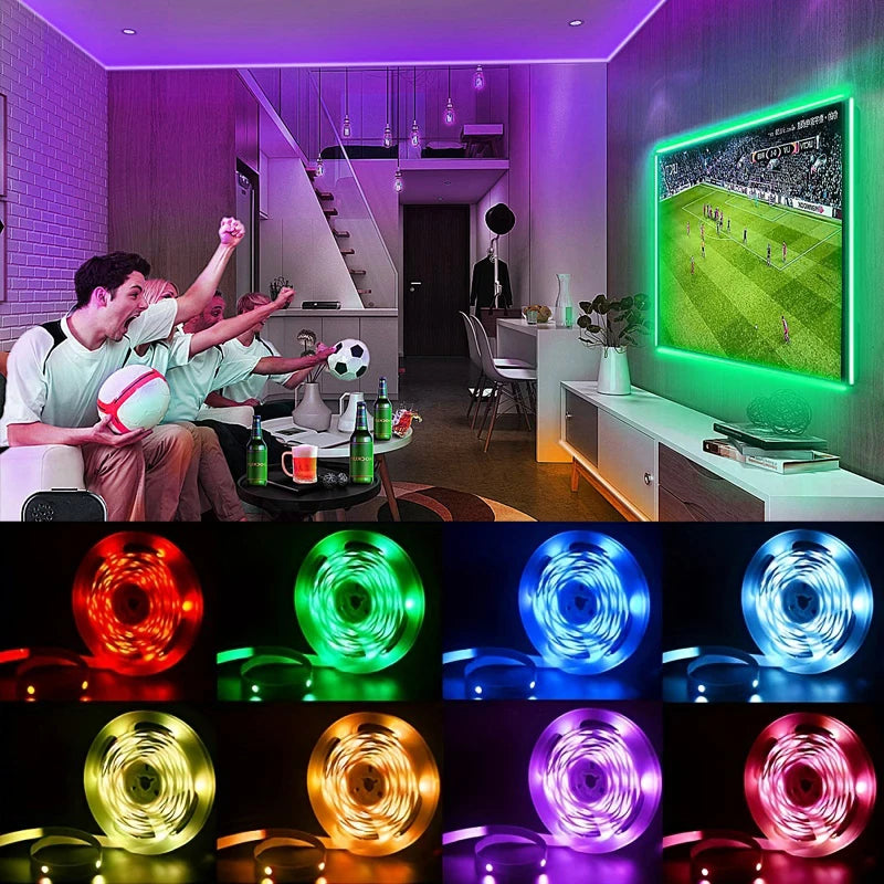 Bande LED Rétroéclairage TV - Ambiance Immersive USB