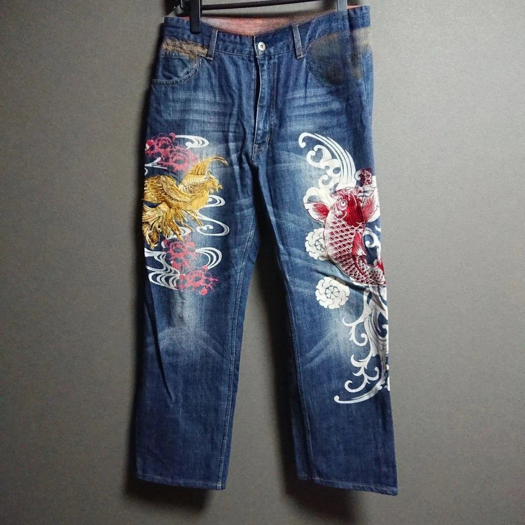 Jean Selvedge Indigo Naturel Retro Y2K