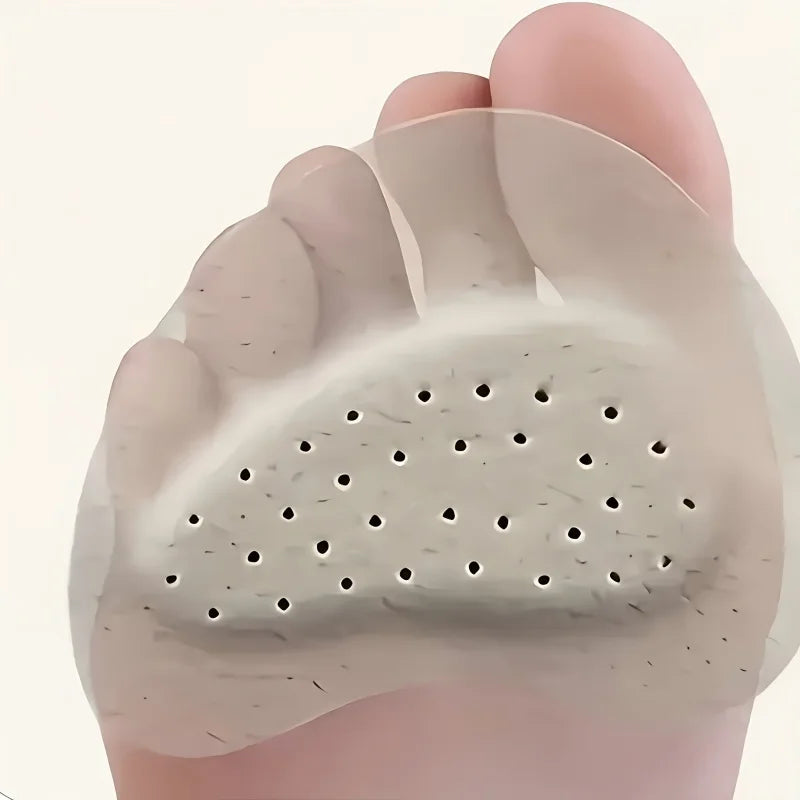 3 pairs of soft forefoot pads, cushioned and wear-resistant self-adhesive half insoles, suitable for high-heeled sandals