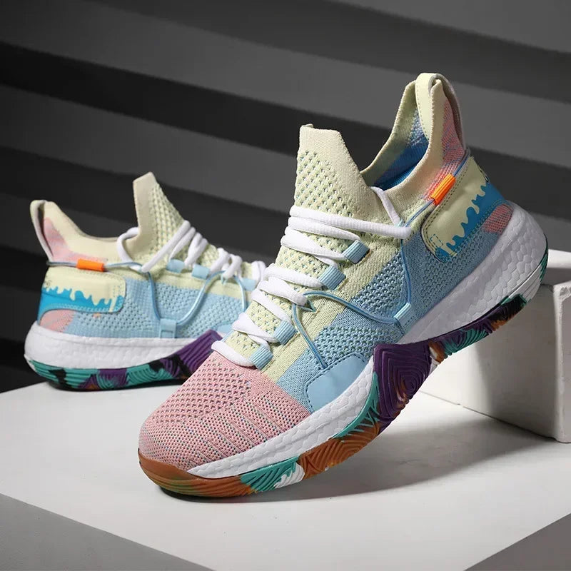 Sneaker Sport Léger Antidérapant Multicolor
