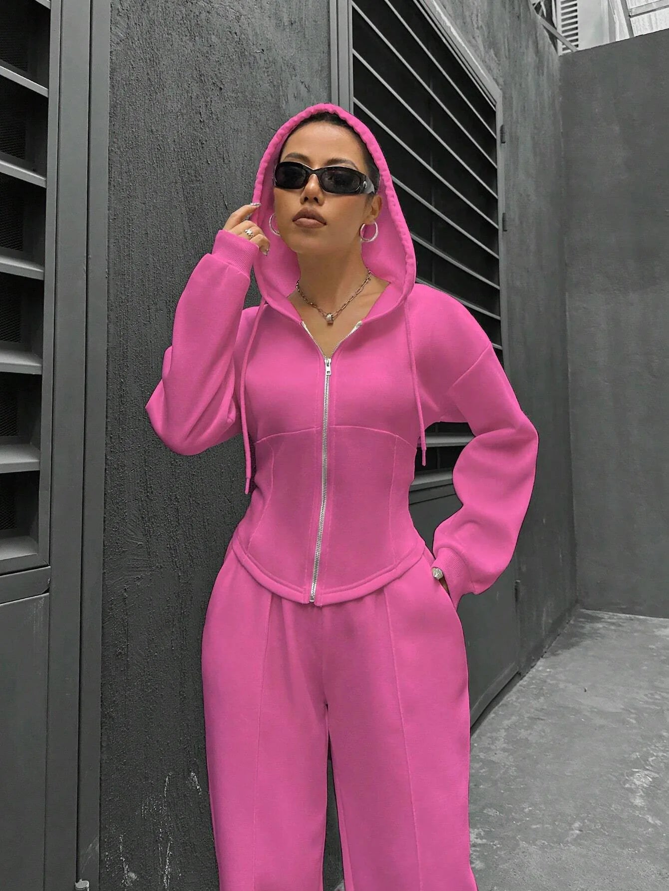 Ensemble Sport Femme - Zip-up & Jogging Slim