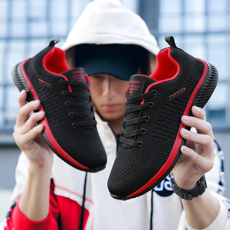 Sport Men Running Shoes Breathable Athletic Tenis Sneakers Lightweight Comfortable Casual Walking Shoes