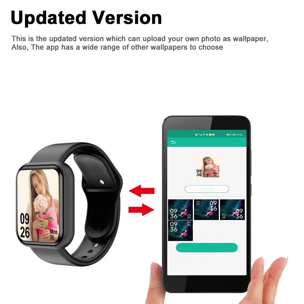 Smartwatch NexDeal S9 - Tracker Fitness & Notifications