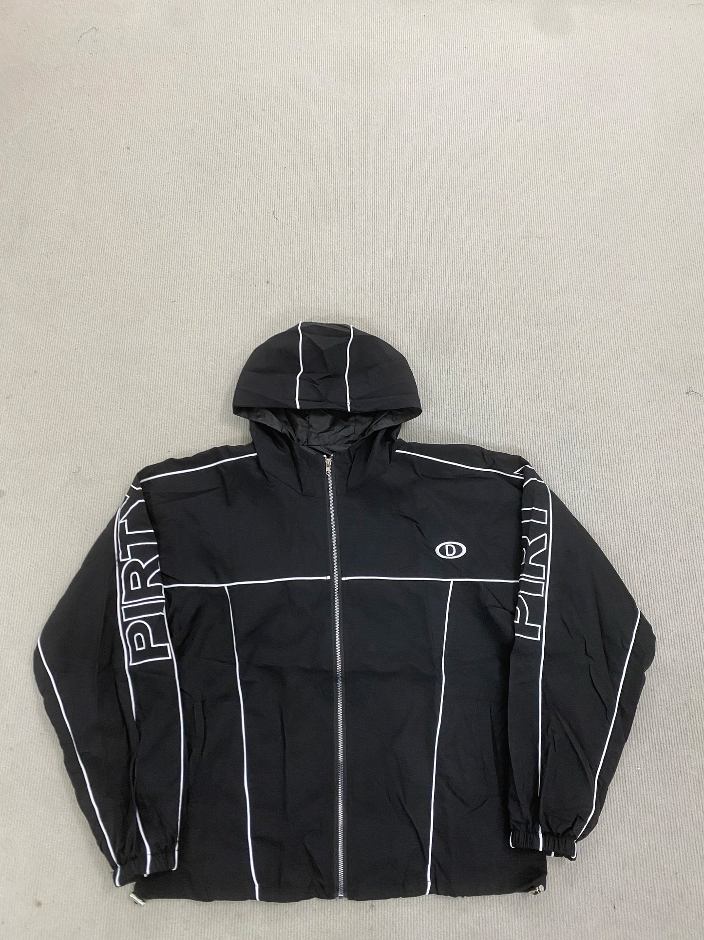 Sweat Capuche Streetwear Y2K Brodé Mixte