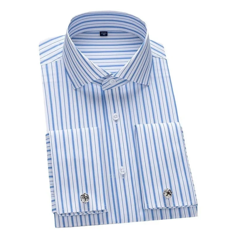 Chemise ML Slim Windsor Cufflinks Rayee