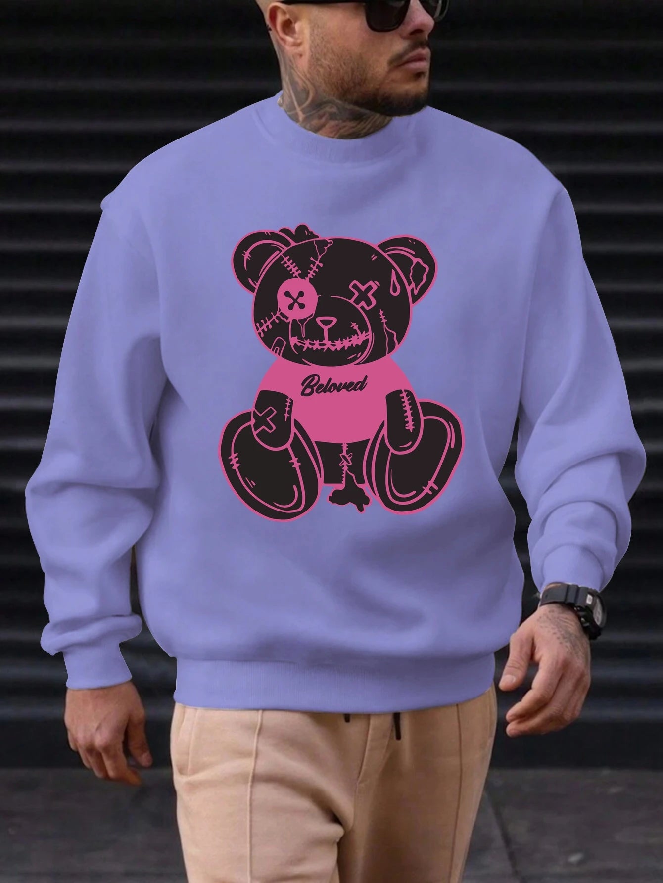 Sweat "Teddy Bear" - Distressed Streetwear