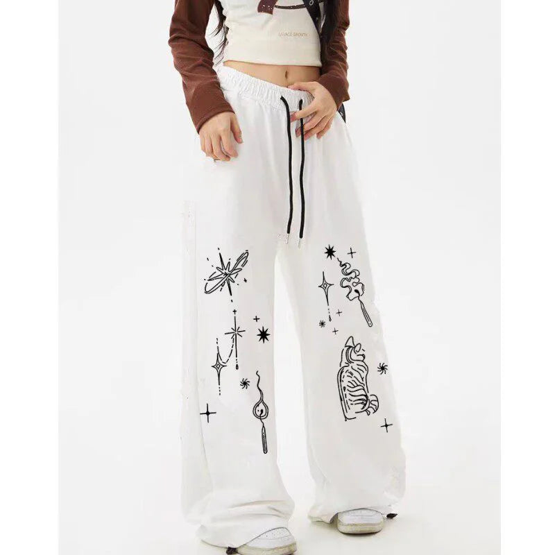 Pantalon Y2K Vintage Hip Hop Femme