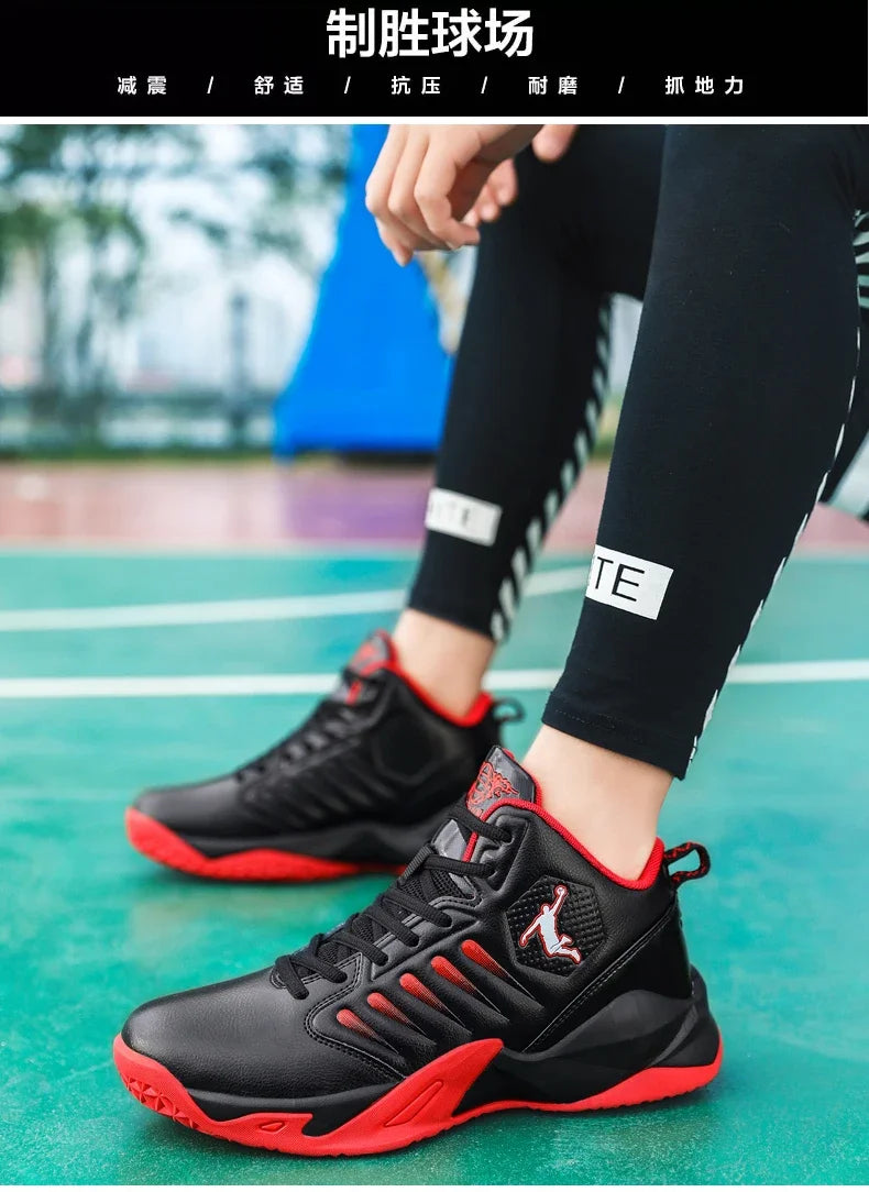 Basket Basketball Cuir Léger Waterproof