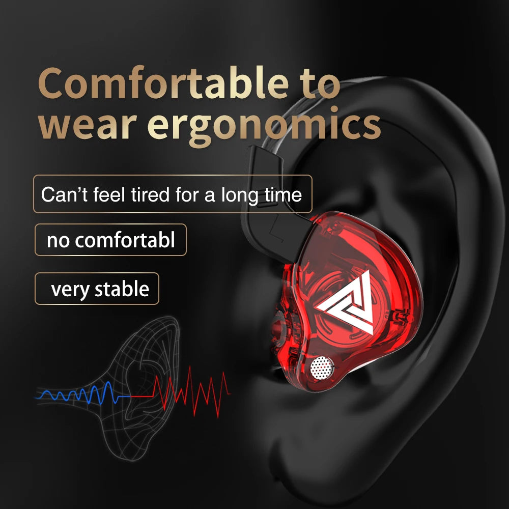 Écouteurs Hi-Fi QKZ AK6 - Basses Profondes