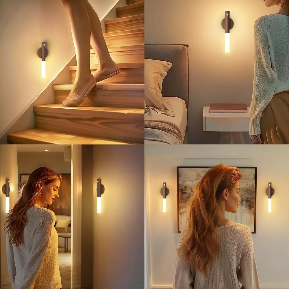 Veilleuse LED USB Détecteur Mouvement Armoire