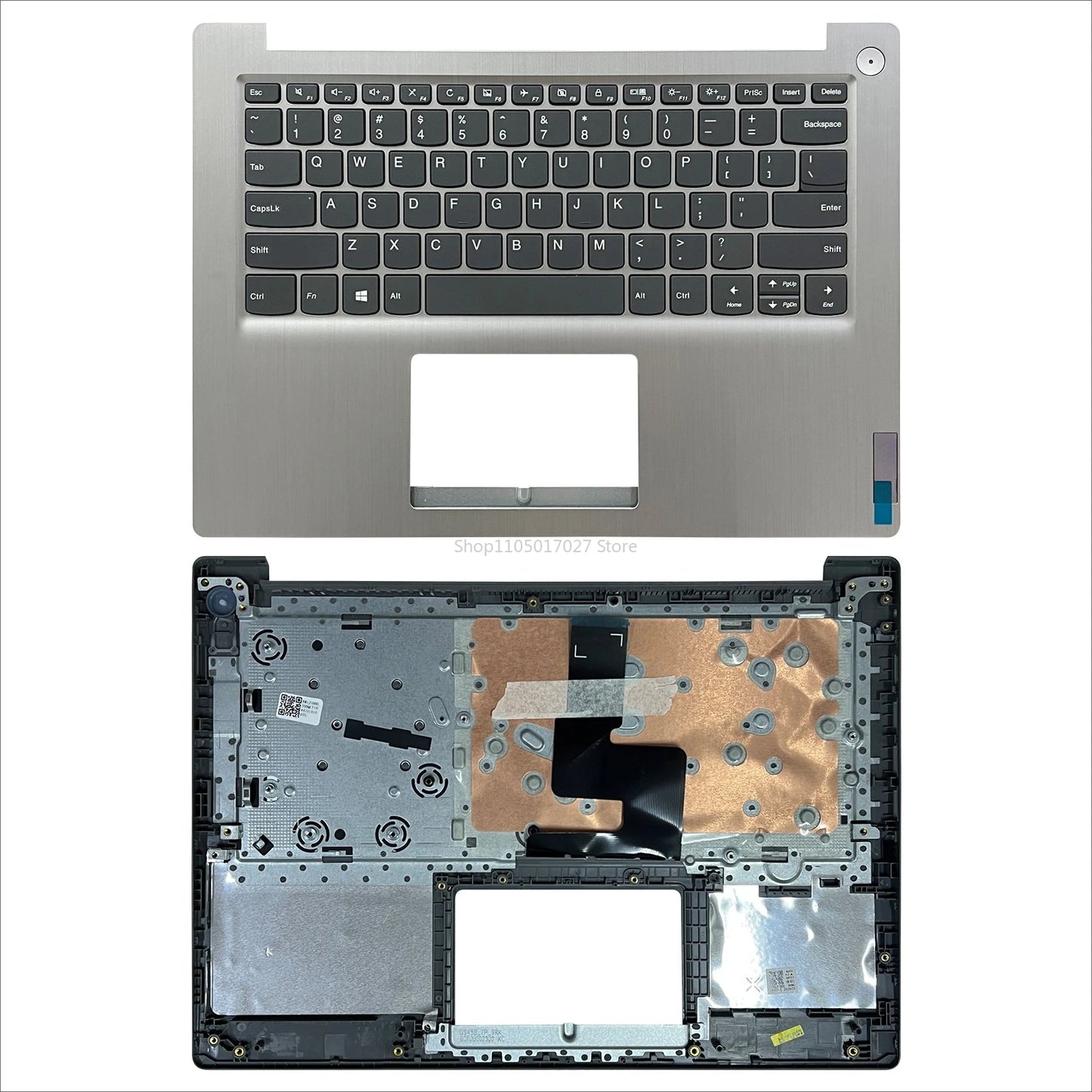 NEW For Lenovo IdeaPad 3-14 3-14ADA05 3-14ARE05 14IML05 14IIL05 LCD Back Cover Front Bezel Hinges Palmrest Keyboard Bottom Case