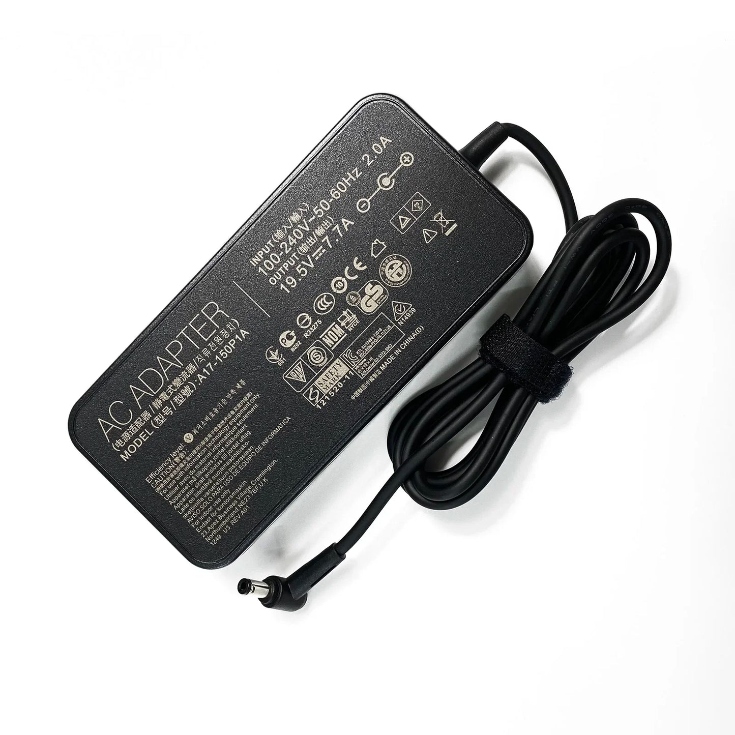 19.5V 7.7A 150W 5.5*2.5MM Laptop AC Adapter Charger for Asus ROG Strix G535SX GL503GE GL703GE GL503VD GL703VM GL551JW GL703VD