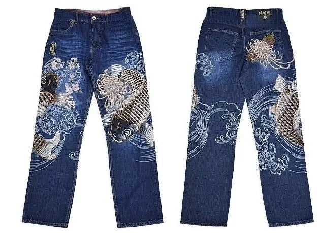 Jean Selvedge Indigo Naturel Retro Y2K