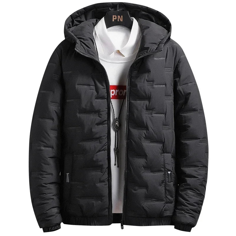 Parka Coton Outdoor Capuche Homme Hiver
