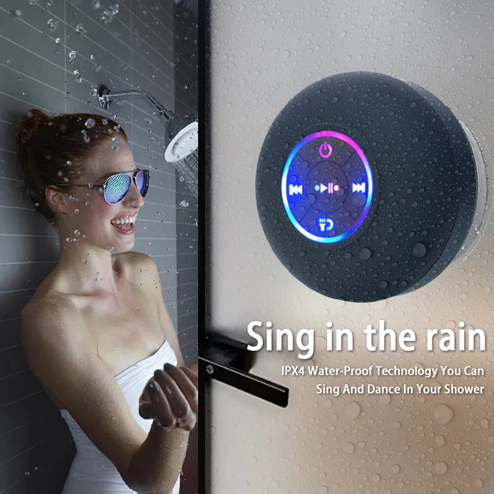 Enceinte Bluetooth Portable Ventouse IPX4