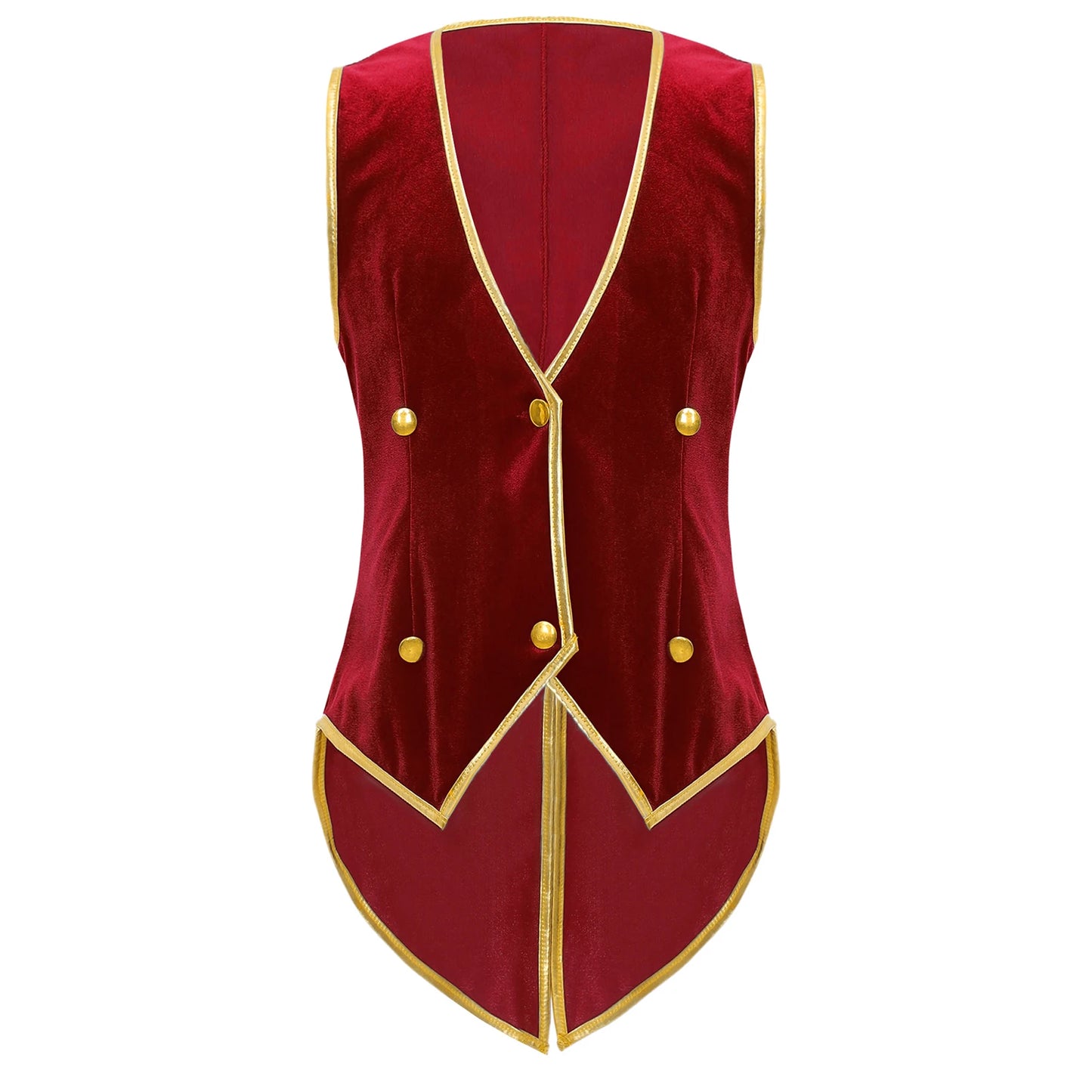 Velvet Vest Children Gentleman Tuxedo Vintage Victorian Steampunk Jacket Tailcoat Theme Party Medieval Costume Fancy Dress Up