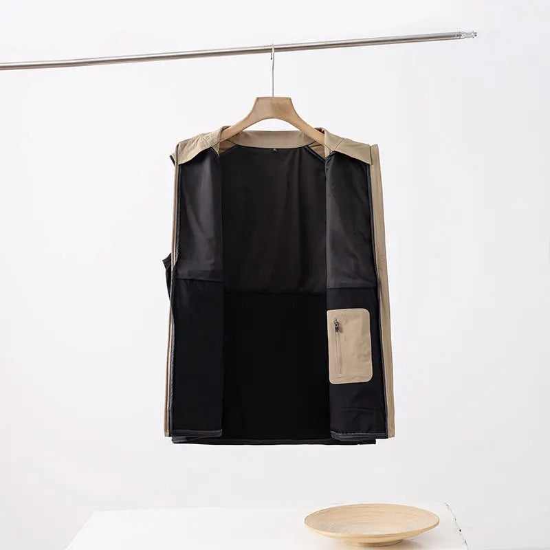Vest, Rock Climbing, Hiking, Camping, Fishing, Outdoor Mountaineering, Traveling, Outing, Driving, Sports, Teenagers, Trend.Vest